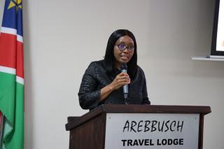 WINDHOEK, 18 September 2026 - Speaker of the National Assembly Saara Kuugongelwa-Amadhila pictured during the opening of the Joint Women Parliamentary Caucus (Photo: Contributed) 