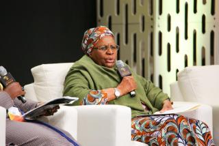 WINDHOEK, 20 September 2026 – President Netumbo Nandi-Ndaitwah speaking during an event that explored Namibia’s energy future, industrialisation, critical minerals, oil and gas in New York City (Photo: Contributed) NAMPA