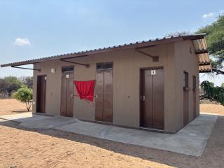 MUPINI, 22 September 2026 - One of the new sanitation facility handed over to the Mupini Health Centre on Tuesday. (Photo by: Sawi Hausiku) NAMPA 