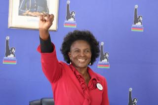 WINDHOEK, 23 September 2026 - The Swapo Party Women's Council (SPWC) incumbent secretary Fransina Kahungu retains her position ahead of the Katima Mulilo congress. (Photo by: Uakutura Kambaekua) NAMPA