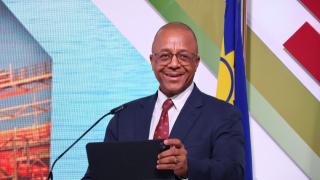 WINDHOEK, 24 September 2026 - Governor of the Bank of Namibia (BoN), Ebson Uanguta at the  BoN Annual Symposium 2026. (Photo: Molly Weyulu) NAMPA 