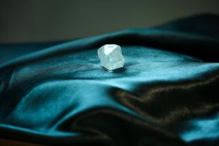 WINDHOEK, 30 September 2026 - A close up photo of the 176.29-carat natural diamond unveiled at Namdeb in Windhoek on Wednesday. (Photo: Contributed) 