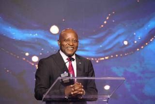WINDHOEK, 02 October 2026 - Prime Minister Elijah Ngurare during the One Economy Foundation 11th Annual Fundraising Soiree. (Photo: Molly Weyulu) NAMPA 