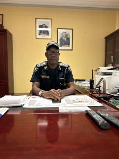 WINDHOEK, 06 October 2026- Omusati Regional Commander Ismael Basson. ( Photo by Eba Kandovazu). NAMPA