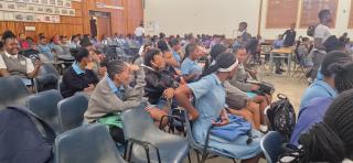 MARIENTAL, 06 October 2026-Learners urged to protect Hardap forest resources. (Photo: Joe-Chintha Garises) Nampa 