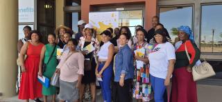 MARIENTAL, 15 October 2026-Financial literacy engagement urges responsible spending and saving. ( Photo: Joe-Chintha Garises) Nampa 