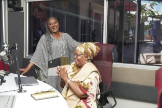 WINDHOEK, 18 October 2026 - Former third First Lady of Namibia Monica Geingos pictured with the late second former First Lady, Penehupifo Pohamba in a BeFree studio. (Photo: Contributed) NAMPA