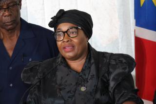 WINDHOEK, 20 October 2026 – Deputy Minister of Health and Social Services Suzan Ndjaleka  (Photo: Andreas Thomas) NAMPA
