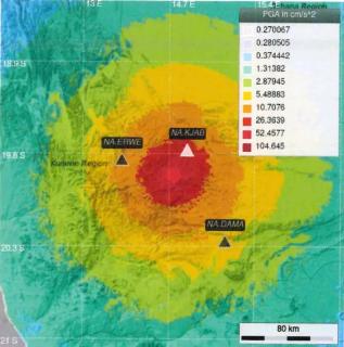 OPUWO, 22 October 2026- The Ministry of Industries, Mines and Energy, through the Geological Survey of Namibia, has confirmed that a magnitude 4.9 earthquake was recorded near Kamanjab on Wednesday night. (Photo: Contributed) NAMPA