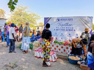 KATIMA MULILO, 25 October 2026 - The Africa Hope Development Foundation has pledged to establish a permanent partnership with a highly vulnerable, female-headed community here to transition residents from immediate relief to long-term self-reliance.

(Photo: Michael Mutonga Liswaniso) NAMPA