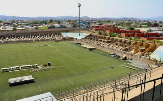 WINDHOEK, 07 October 2026 - The Sam Nujoma Stadium in Katutura is undergoing structural renovations in preparation of the Confederation of African Football accredited matches. (Photo: Hesron Kapanga) NAMPA