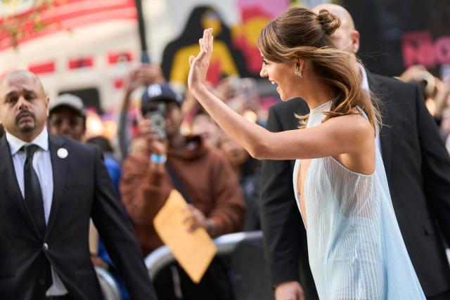 British actress Daisy Edgar Jones arrives at the premiere of “On Swift Horses” during the Toronto International Film Festival (TIFF) in Toronto, Ontario, Canada, on September 7, 2024. (Photo by Geoff Robins / AFP)