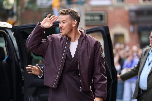 British actor Will Poulter waves to fans as he attends the world premiere of "On Swift Horses" at the Princess of Wales theatre during the Toronto International Film Festival in Toronto, Ontario, on September 7, 2024. (Photo by Geoff Robins / AFP)