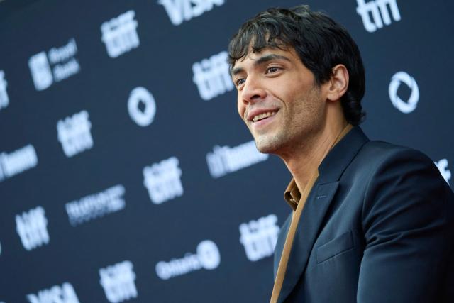 Mexican actor Diego Calva attends the world premiere of "On Swift Horses" at the Princess of Wales theatre during the Toronto International Film Festival in Toronto, Ontario, on September 7, 2024. (Photo by Geoff Robins / AFP)