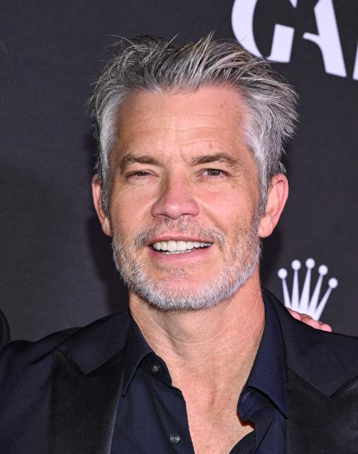 US actor Timothy Olyphant attends the Los Angeles Philharmonic Gala Concert to kick-off the 2024/25 season at the Walt Disney concert hall in Los Angeles, October 1, 2024. (Photo by LISA O'CONNOR / AFP)