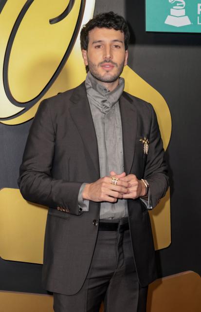 Colombian singer Sebastian Yatra attends the Latin Recording Academy's Person Of The Year gala at the Miami Beach Convention Center in Miami Beach, Florida on November 13, 2024. (Photo by Giorgio Viera / AFP)