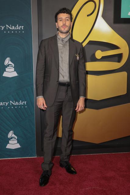 Colombian singer Sebastian Yatra attends the Latin Recording Academy's Person Of The Year gala at the Miami Beach Convention Center in Miami Beach, Florida on November 13, 2024. (Photo by Giorgio Viera / AFP)