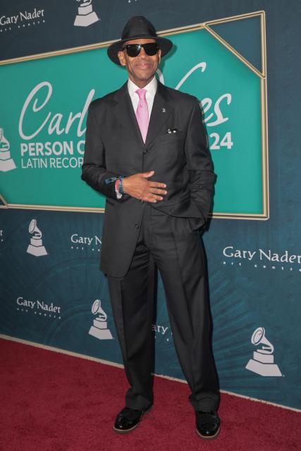 US songwriter Jimmy Jam attends the Latin Recording Academy's Person Of The Year gala at the Miami Beach Convention Center in Miami Beach, Florida on November 13, 2024. (Photo by Giorgio Viera / AFP)