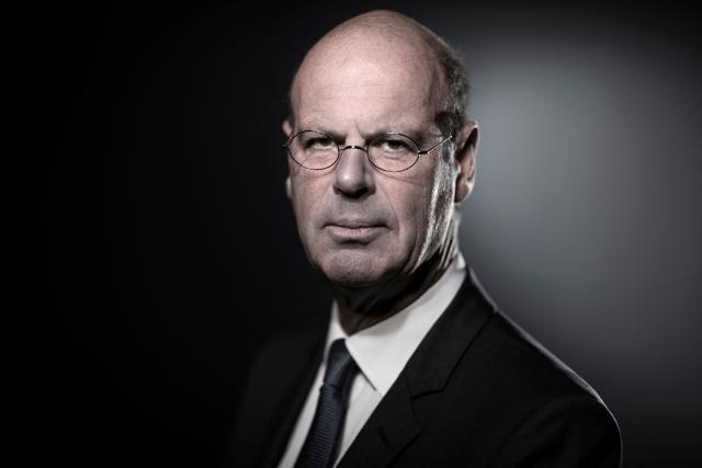 (FILES) Eric Lombard, former head of insurance companies Cardif and Generali France, poses during a photo session in Paris on December 4, 2017. Eric Lombard was appointed France's Minister for the Economy on December 23, 2024, as France's new government was announced amid efforts to drag the country out of political crisis. The Elysee announced the composition of the cabinet of Francois Bayrou, a 73-year-old centrist who was appointed prime minister on December 13 following the fall of a short-lived conservative-led government. (Photo by JOEL SAGET / AFP)