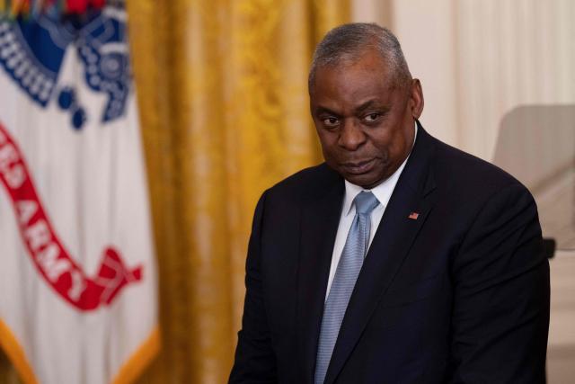 US Defense Secretary Lloyd Austin attends a Medal of Honor Ceremony at the White House in Washington, DC, on January 3, 2025. (Photo by Chris Kleponis / AFP)