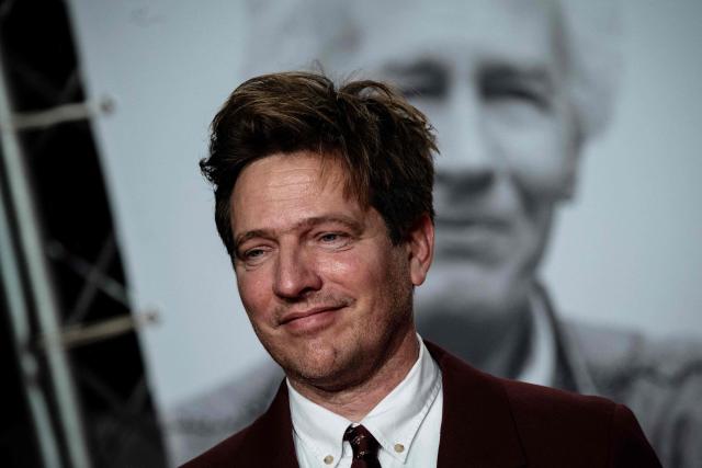 (FILES) Danish film director Thomas Vinterberg arrives for the opening ceremony of the 12th edition of the Lumiere Film Festival in Lyon, central eastern France, on October 10, 2020. (Photo by JEFF PACHOUD / AFP)