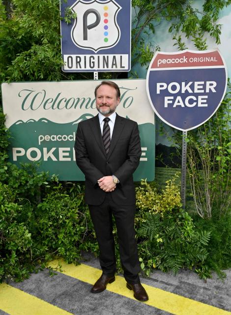 Show creator, director, writer and producer Rian Johnson attends the season 2 premiere of Peacock's original series "Poker Face" at the Hollywood Legion Theater at Post 43 in Los Angeles on May 1, 2025. (Photo by Robyn Beck / AFP)
