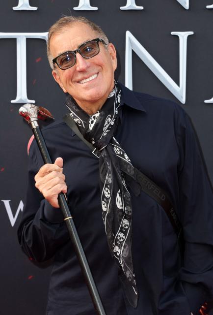 US director/producer Kenny Ortega attends the world premiere of Warner Bros' "Final Destination Bloodlines" at the TCL Chinese Theatre in Hollywood, California, on May 12, 2025. (Photo by VALERIE MACON / AFP)