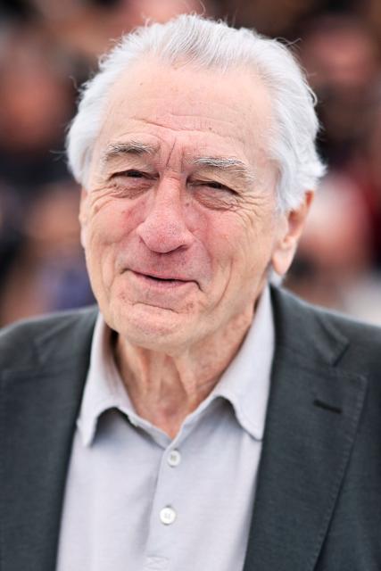 US actor Robert De Niro poses during a photocall for his Honorary Palme d'Or at the 78th edition of the Cannes Film Festival in Cannes, southern France, on May 13, 2025. (Photo by Valery HACHE / AFP)