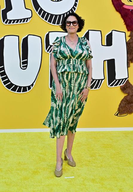 US actress Jessi Klein attends the premiere of Netflix's "Big Mouth", Season 8, at the Egyptian Theater in Los Angeles on May 22, 2025. (Photo by Frederic J. BROWN / AFP)