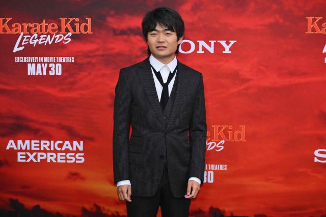 US actor Ben Wang attends the world premiere of "Karate Kid: Legends" at SVA Theatre in New York on May 27, 2025. (Photo by ANGELA WEISS / AFP)