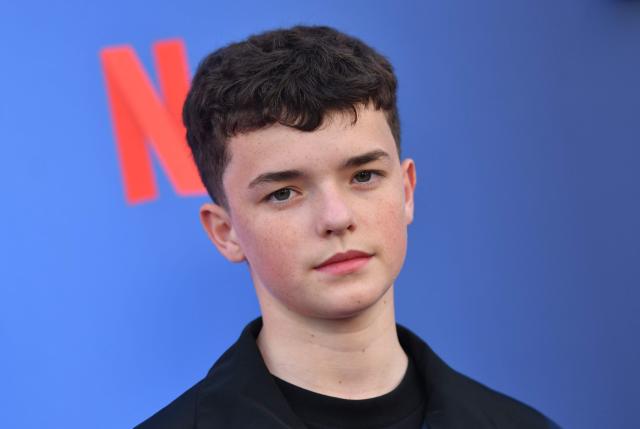 British actor Owen Cooper attends Netflix's "Adolescence" ATAS (Academy of Television Arts & Sciences) event at the Television Academy Saban Media Center in North Hollywood, California, May 27, 2025. (Photo by Chris DELMAS / AFP)