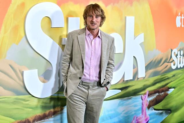 US actor Owen Wilson attends the red carpet world premiere of the Apple TV+ original comedy series "Stick" at the AMC Century City theatre in Los Angeles, May 29, 2025. (Photo by Frederic J. Brown / AFP)