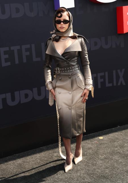 US actress Jenna Ortega attends "Netflix TUDUM 2025: The Live Event" at the Kia Forum in Inglewood, California, on May 31, 2025. (Photo by Michael Tran / AFP)