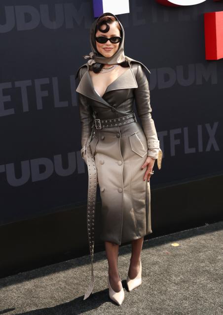 US actress Jenna Ortega attends "Netflix TUDUM 2025: The Live Event" at the Kia Forum in Inglewood, California, on May 31, 2025. (Photo by Michael Tran / AFP)