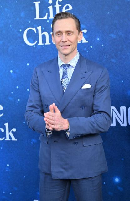 British actor Tom Hiddleston attends the US premiere of "The Life of Chuck" at the Hollywood Legion theatre in Los Angeles on June 2, 2025. (Photo by Robyn Beck / AFP)