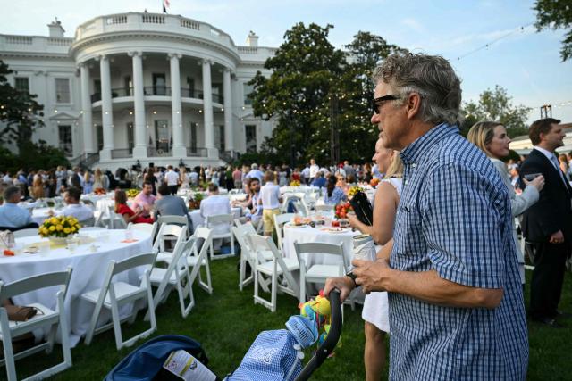 US Senator Rand Paul (R-KY) attends the Congressional Picnic on the South Lawn of the White House in Washington, DC, on June 12, 2025. (Photo by SAUL LOEB / AFP)
