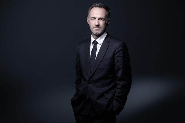 (FILES) First Deputy Mayor of Paris Emmanuel Gregoire poses in Paris on March 23, 2021. French MP Emmanuel Gregoire won the primary election to select the Socialist Party candidate for the 2026 municipal elections in Paris, the Parisian branch of the Socialist Party announced to the press on June 30, 2025. (Photo by JOEL SAGET / AFP)