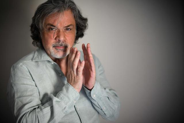 French film director Christophe Barratier poses on the sidelines of the Cinema and Film Music La Baule festival, in La Baule, western France, on June 28, 2025. (Photo by Loic VENANCE / AFP)