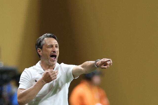 Borussia Dortmund's Croatian head coach Niko Kovac gestures during the FIFA Club World Cup 2025 round of 16 football match between Germany's Borussia Dortmund and Mexico's Monterrey at the Mercedes-Benz Stadium in Atlanta on July 1, 2025. (Photo by CHARLY TRIBALLEAU / AFP)
