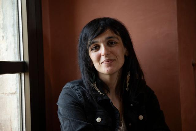 The Mayor Silvia Orriols poses for a photograph in the town hall of Ripoll, north of Barcelona, on June 10, 2025. Silvia Orriols, a 40-year-old former administrative worker, was virtually unknown beyond Ripoll when this quiet place of 10,700 inhabitants was thrust into the international spotlight in 2017, as it emerged that the perpetrators of the jihadist attacks that left 16 people dead in Barcelona and Cambrils, mostly young men of Moroccan descent, had grown up there. Six years later, Orriols secured 30.7% of the vote in the municipal elections with the newly founded ultranationalist and Islamophobic political party Alianca Catalana (Catalan Alliance), which won its first mayoralty after opposition parties failed to reach an agreement to block the far-right group. (Photo by Josep LAGO / AFP)