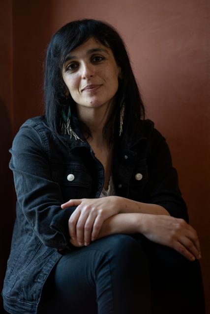 The Mayor Silvia Orriols poses for a photograph in the town hall of Ripoll, north of Barcelona, on June 10, 2025. Silvia Orriols, a 40-year-old former administrative worker, was virtually unknown beyond Ripoll when this quiet place of 10,700 inhabitants was thrust into the international spotlight in 2017, as it emerged that the perpetrators of the jihadist attacks that left 16 people dead in Barcelona and Cambrils, mostly young men of Moroccan descent, had grown up there. Six years later, Orriols secured 30.7% of the vote in the municipal elections with the newly founded ultranationalist and Islamophobic political party Alianca Catalana (Catalan Alliance), which won its first mayoralty after opposition parties failed to reach an agreement to block the far-right group. (Photo by Josep LAGO / AFP)