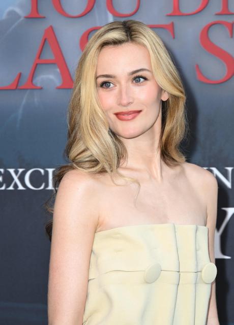 US actor Sarah Pidgeon attends the World premiere of Columbia's "I Know What You Did Last Summer" at The United Theater on Broadway in Los Angeles on July 14, 2025. (Photo by Robyn Beck / AFP)