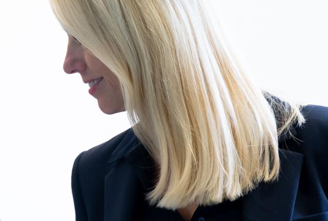 US Attorney General Pam Bondi arrives for a news conference on recent drug enforcement actions, at the Drug Enforcement Administration (DEA) headquarters in Arlington, Virginia, on July 15, 2025. (Photo by SAUL LOEB / AFP)