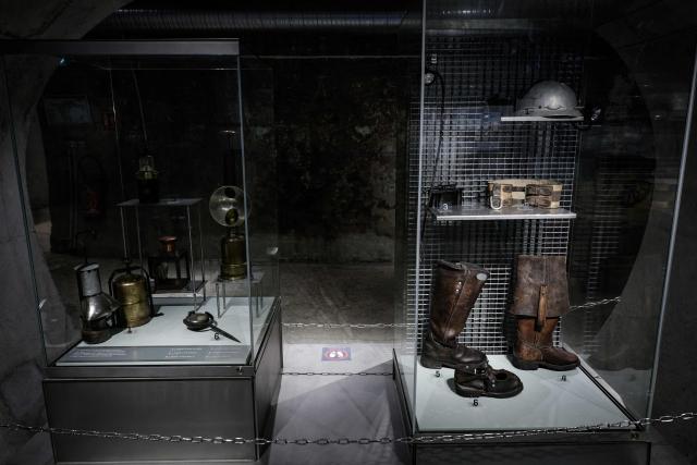 This photograph shows a display at the Musee des Egouts de Paris, the Sewers Museum, in Paris on August 14, 2025. (Photo by STEPHANE DE SAKUTIN / AFP)
