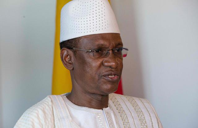(FILES) Mali’s Prime Minister Choguel Maiga attends an interview with AFP on September 26, 2021 in New York. Mali's civilian ex-prime minister Choguel Kokalla Maiga, dismissed in November 2024 after he criticised the junta, was charged on August 19, 2025, with embezzlement of public funds and remanded in custody following a hearing before the country's Supreme Court. (Photo by KENA BETANCUR / AFP)