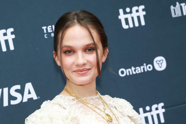 US actress Cailee Spaeny attends the premiere of "Wake Up Dead Man: A Knives Out Mystery" at the at the Princess of Whales theater during the Toronto International Film Festival (TIFF) in Toronto, Ontario, Canada on September 6, 2025. (Photo by Cole Burston / AFP)