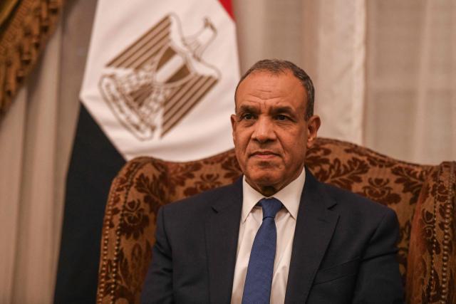 Egypt's Foreign Minister Badr Abdelatty meets with his Iranian counterpart and the Director General of the International Atomic Energy Agency (IAEA) in Cairo on September 9, 2025. This is the first meeting between Tehran and the IAEA since Iran suspended cooperation following a 12-day war in June during which Israel and the United States struck Iranian nuclear facilities, after which Tehran has said future cooperation with the agency will take "a new form". (Photo by Ahmed HASAN / AFP)