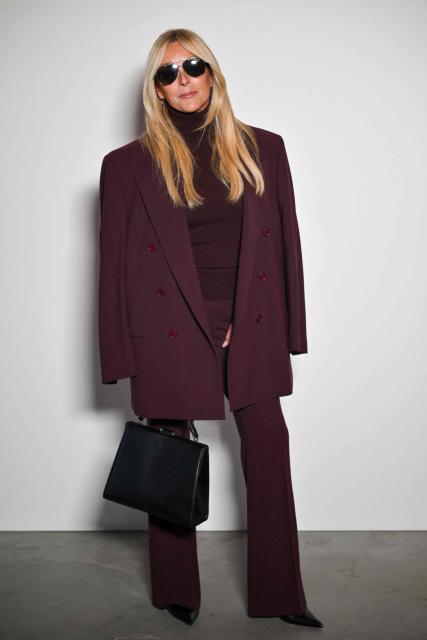 US actress Jane Krakowski attends the Michael Kors Spring/Summer 2026 collection show on September 11, 2025 in New York City. (Photo by ANGELA WEISS / AFP)