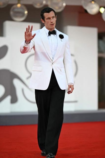 British actor Callum Turner attends the red carpet for the movie "Frankenstein" presented in competition at the 82nd International Venice Film Festival, at Venice Lido on August 30, 2025. (Photo by Tiziana FABI / AFP)