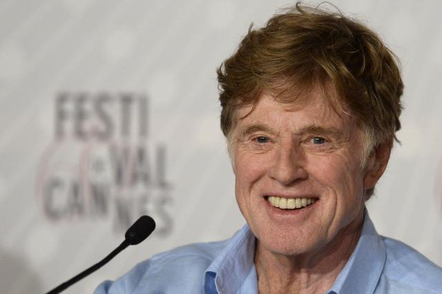(FILES) US actor Robert Redford speaks on May 22, 2013 during a press conference for the film "All is Lost" presented Out of Competition at the 66th edition of the Cannes Film Festival in Cannes. US acting legend Robert Redford died early on September 16, 2025, at his home in Utah, the New York Times reported. He was 89. (Photo by Anne-Christine POUJOULAT / AFP)